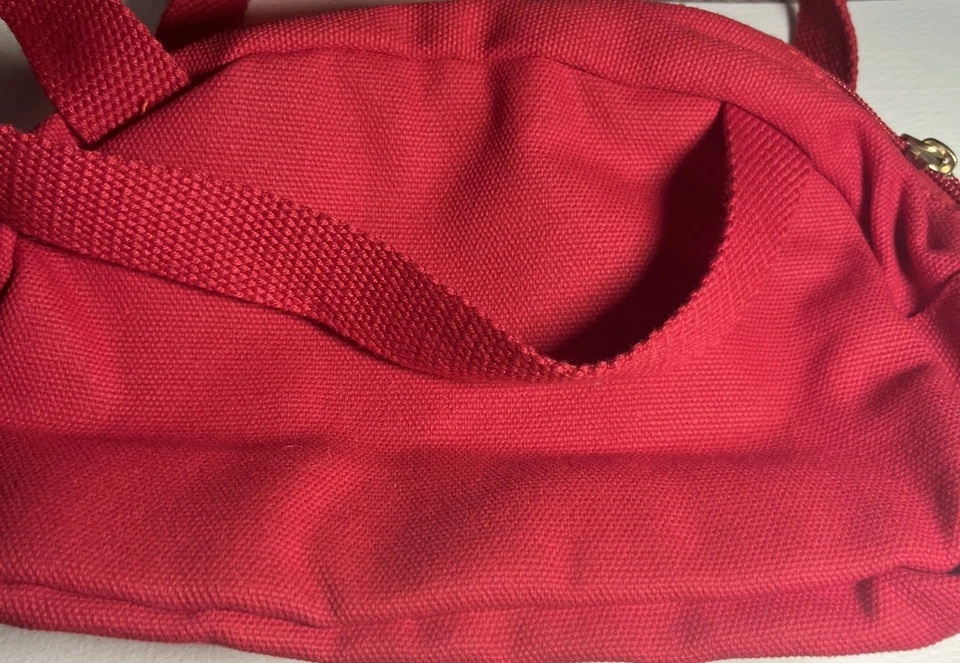 日本 Kawaii Hello Kitty 红色蝴蝶结手提包单肩包钱包托特包女式女孩 — 第 2/2 张图片