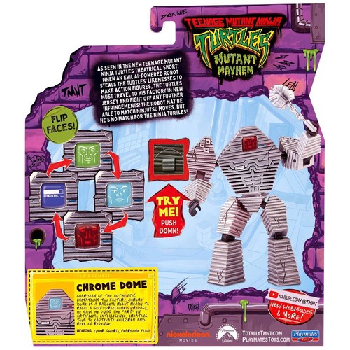 Teenage Mutant Ninja Turtles Mutant  Chome Dome Radical Robot - Picture 7 of 7