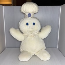 Vintage 1987 Pillsbury Dough Boy Plush Puppet DAKIN POPPIN FRESH 15" Long