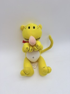 Popeye Eugene the Jeep Plush Yellow Cartoon Collectible VTG 9''