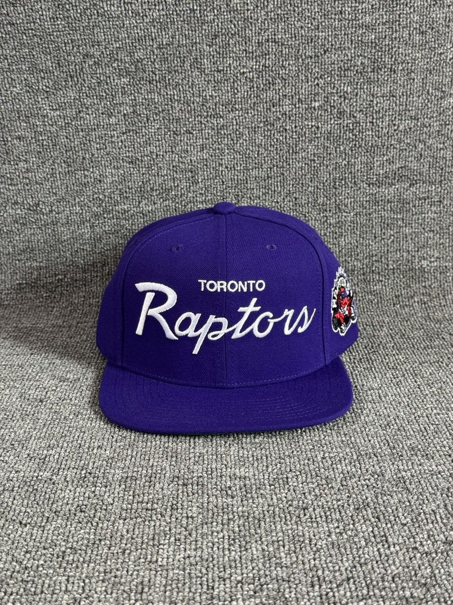 Mitchell & Ness Toronto Raptors Retro Snapback Purple Hat Adjustable
