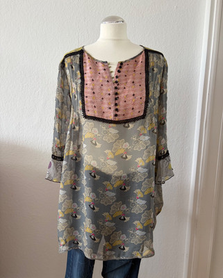 FOR LOVE & LIBERTY(Johnny Was) - 100% Seide, Bluse, NP 329,-