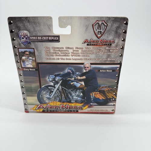 Arlen Ness Iron Legends 1:18 Die Cast Motorcycle - Picture 2 of 8