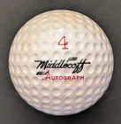 vtg - CARY MIDDLECOFF AUTOGRAPH - Signature golf ball - Wilson - Vulcanized