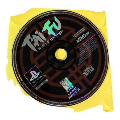 Sony PlayStation 1 PS1 Disc Only Tested Tai Fu Wrath of the Tiger