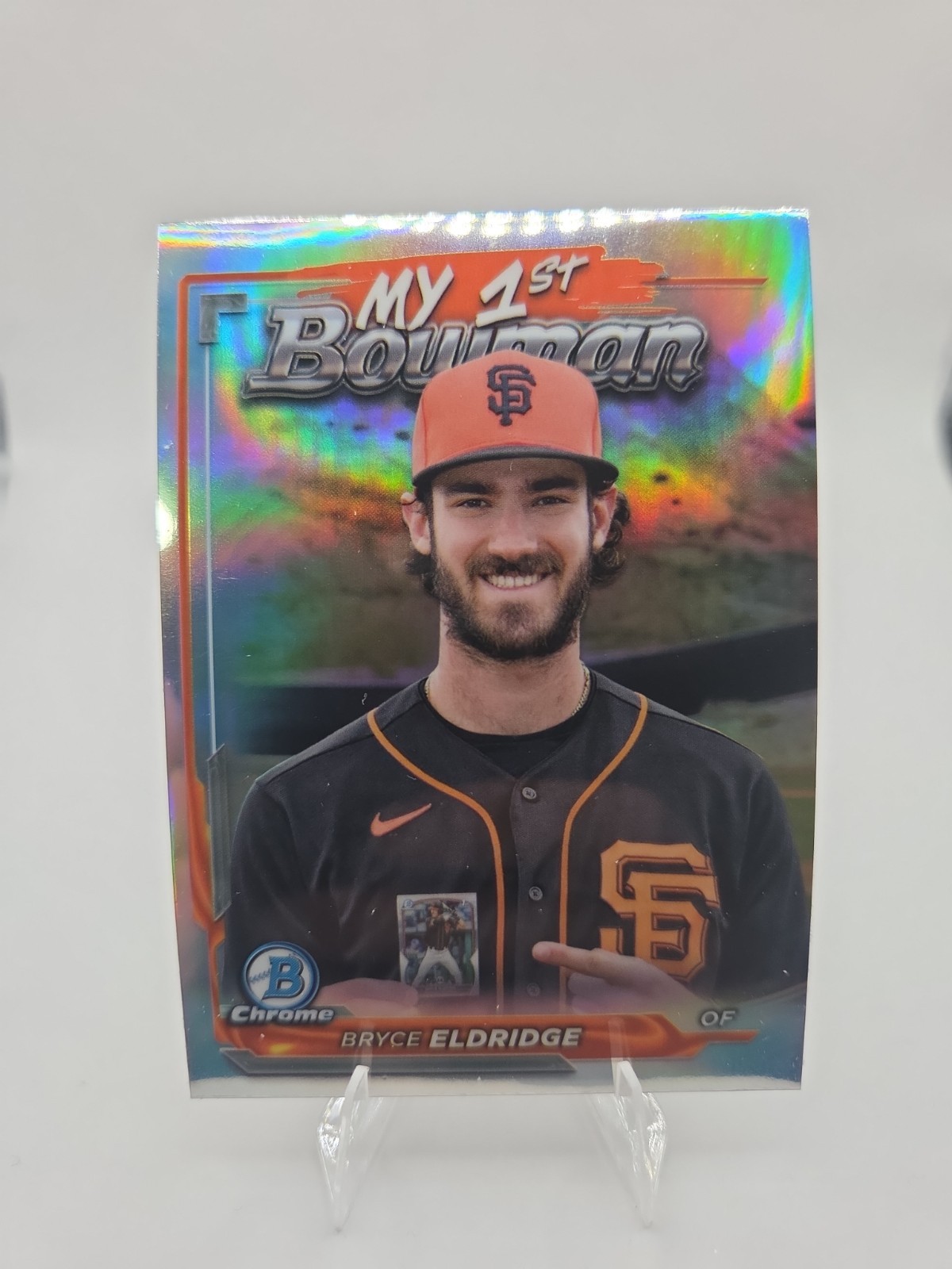 2024 Bowman Chrome #M1B-1 Bryce Eldridge My 1st Bowman