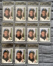 11 1989 Upper Deck Ken Griffey Jr. Rookie RC #1 Mariners FCG Graded LOT