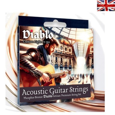 11-50 maßgefertigte Light Gauge Phosphor Bronze Gitarrensaiten für alle Stile