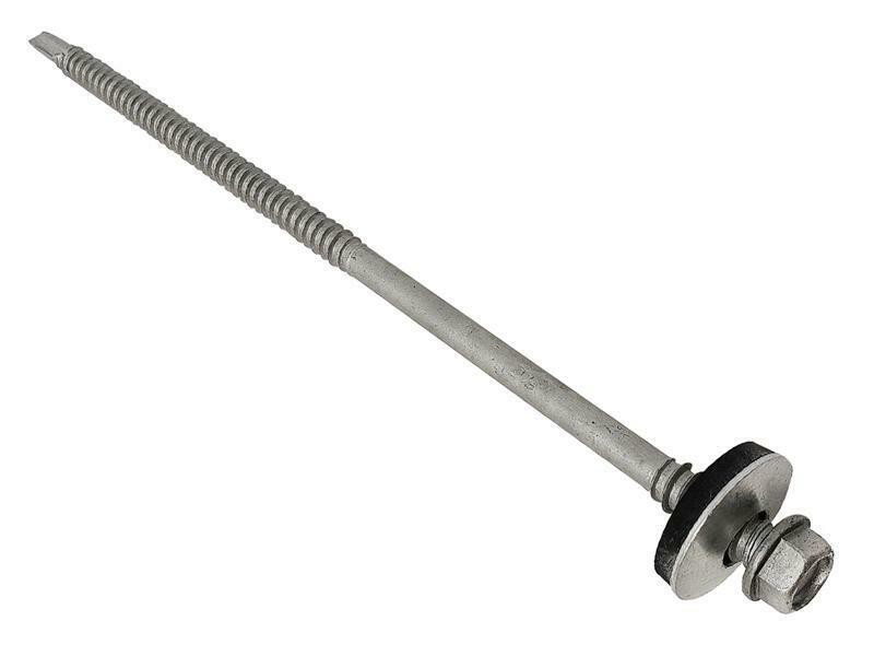 Forgefix Techfast Composite Panels To Steel Hex Screw No.3 Tip 5.5 X 185Mm Box 5