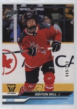 2024 Upper Deck PWHL 1st Edition Deluxe 49/250 Ashton Bell #50 1d3