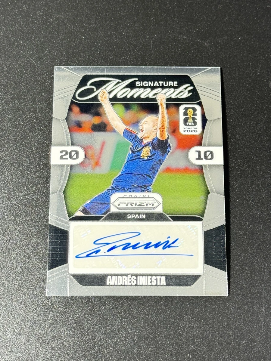 Andres Iniesta Trading Cards for sale | eBay
