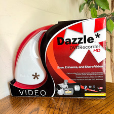Pinnacle Dazzle DVD Recorder HD Capture Video From Devices New in Box