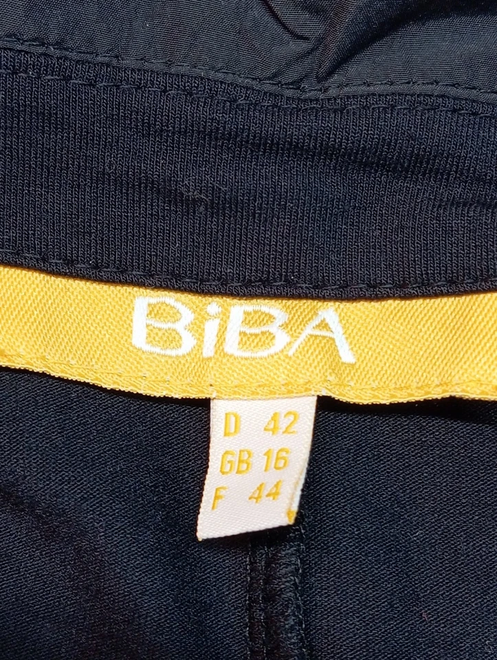 BIBA Strickjacke Damen Strickbekleidung Gr. DE 42 schwarz Casual-Look - Bild 4 von 4