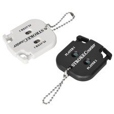 2 Pack Golf Score Counter, Golf Score Counter with Key Chain, Quadraris...