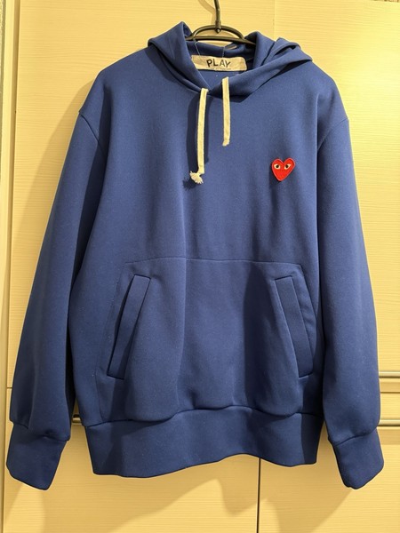 COMME DES GARÇONS Play Upside Down Graphic Größe L, Hergestellt in JAPAN