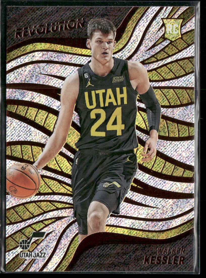 2022-23 Panini Revolution Walker Kessler RC #137 Utah Jazz