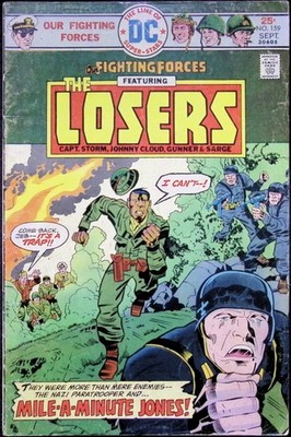 OUR FIGHTING FORCES featuring the Losers   Jack Kirby Art 36 Pages - 1975 DC VG