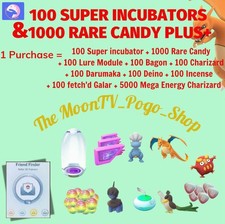 100 Super Incubator 1000 Rare Candy Plus - Fast Sale Digital 100 Super Incubator 1000 Rare Candy Plus - Fast Sale Digital