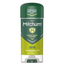 Mitchum Anti-Perspirant  Deodorant Clear Gel, Mountain 3.4 Ounce Pack of 6 