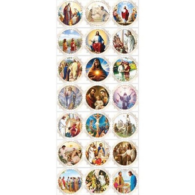 Easter Egg Wraps Religious Icons Motifs Heat Shrink Sleeves Decoration Pysanka