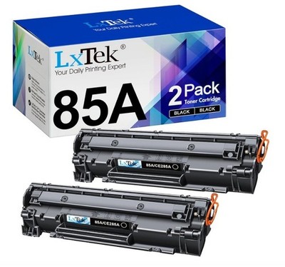 LxTek Compatible Toner Cartridge Replacement for HP 85A CE285A to Compatible ...