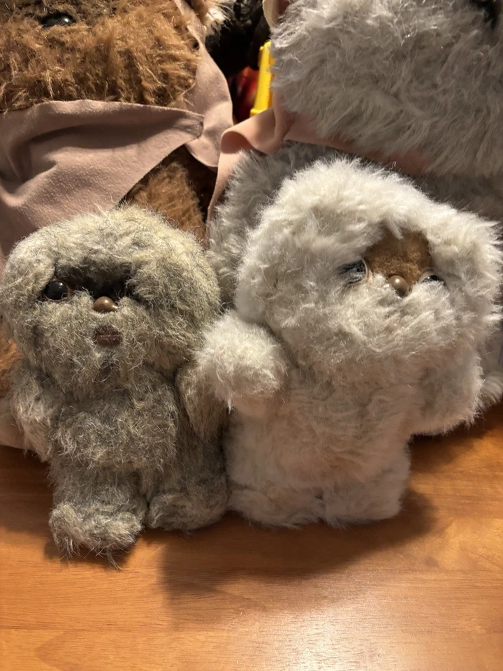 Lote de peluches vintage Star Wars Ewok Foto 2 de 4