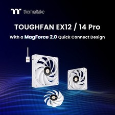 Thermaltake Toughfan EX12 Pro White Swappable...