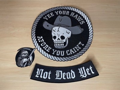 NEW Inner Decay Embroidered Patch Bundle, Battle Jacket Vest, Punk, Motorcycle