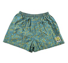 Vtg Earth Air Water Wear Shorts Mens L Geometric Surf Swim Made In USA 80s 90s
