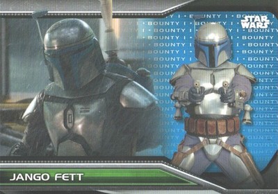 2021 Star Wars Bounty Hunters Trading Cards Blue Parallel: Pick From List