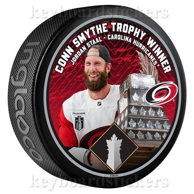 2026 Conn Smythe Trophy Winner Jordan Staal #11 Carolina Hurricanes Hockey Puck