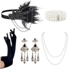 Fumwase 1920s Accessories Set for Women Flapper 20s Party... 