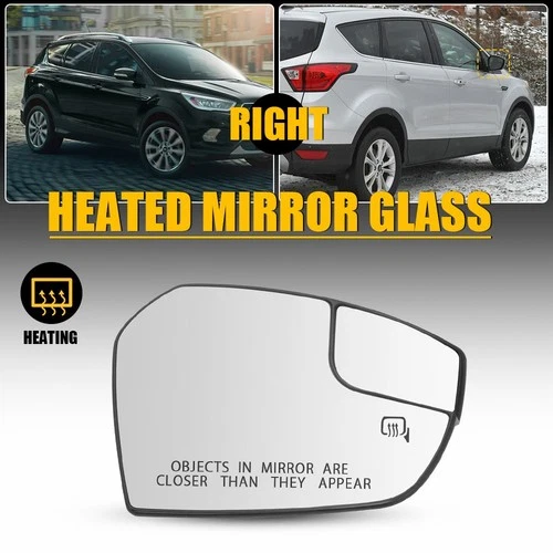 Mirror Glass For 2017 2018-2019 Ford Escape Passenger Side Right GJ5Z17K707A P