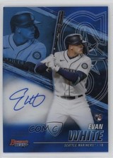 2021 Bowman's Best of 2021 Blue Refractor 28/150 Evan White #B21-EW Auto 1j91