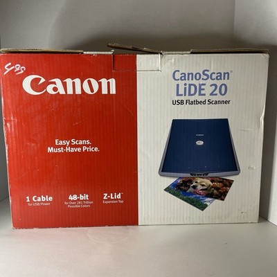 Canon CanoScan Lide 20 USB Flatbed Scanner Missing USB Cable
