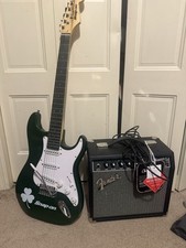 Snap-on Tools, Collectible Fender Squire Guitar, And Champion 2 25 Lite Amplife