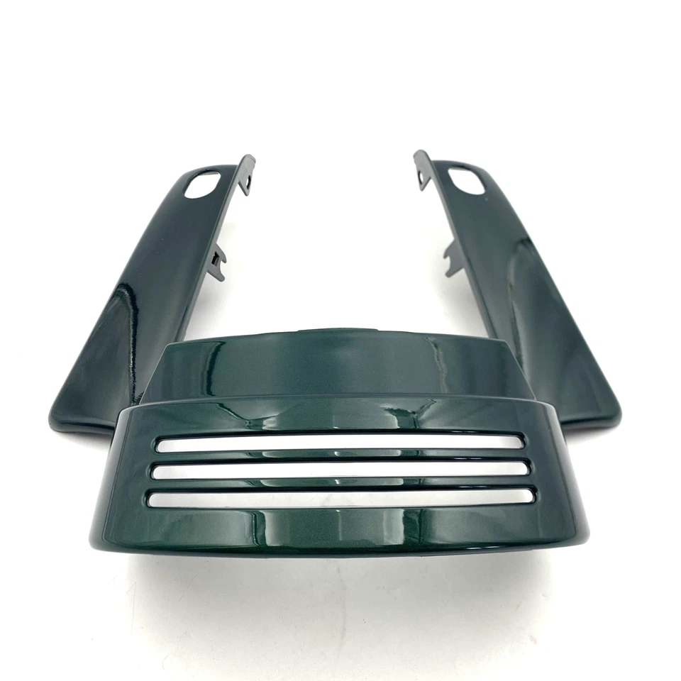oem Harley 59500161DWF Deep Jade Pearl Rear Fender Fascia Skirt 09-23 Touring - Image 3 of 4