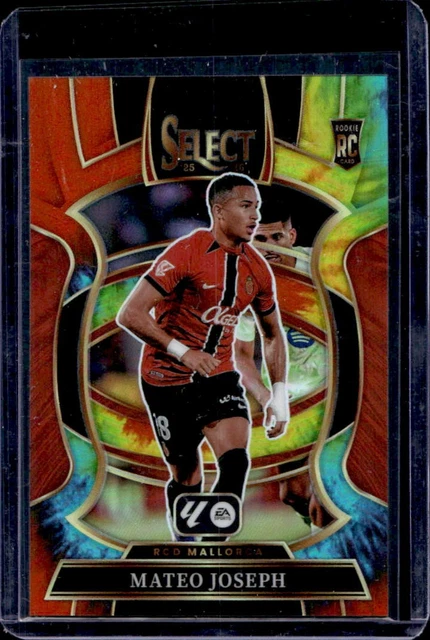 2025-26 Panini Select La Liga Mateo Joseph Terrace RC Tie-Dye Prizm Rookie #/25