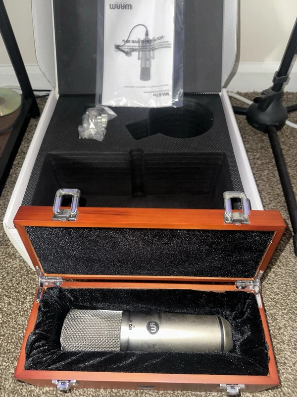 Warm Audio WA-87 R2 Condenser Microphone, Large Diaphragm, Vintage Style, Nickel