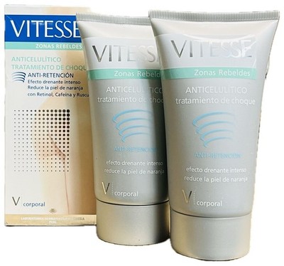 3x Vitesse Rebelleöse Zonen Gel Anti Cellulite Schockbehandlung a 150 ml