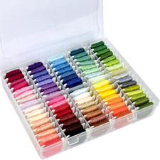 Friendship Bracelet String Kit String Bracelet Making Kit with 80 Skeins Embroid