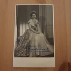 FREDERICA OF HANOVER QUEEN OF GREECE 60s ORIGINAL HAND-SIGNED PHOTO