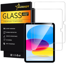 2 Pack Tempered Glass Screen Protector for iPad 11th A16 2025/ iPad 10th Gene...