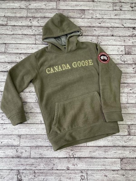 Men Canada Goose Fleece Khaki 36 / S / 44