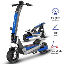 60V35Ah Electric Scooter Adult 6000W Motor 50MPH Long Range Foldable E-Scooter
