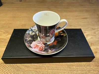 Espressotasse mit Untertasse  Goebel  Jean Baptiste Robie      NEU   OVP