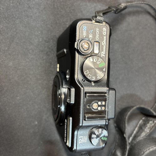 Black Canon PowerShot G9 12.1 MP Camera-PARTS/REPAIR AS IS! - Picture 4 of 15