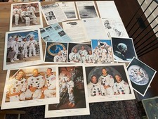Vintage Apollo NASA 8x10 11x14 Photo Lot  Mission Report 11 13 Memorabilia  