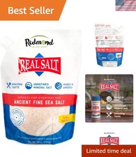 Real Sea Salt: Unrefined, Gluten-Free & Delicious - 26 Ounce Culinary Essential