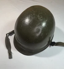 1980s USGI M1 Helmet with Liner Cold War Era Complete Set Original Army Issue